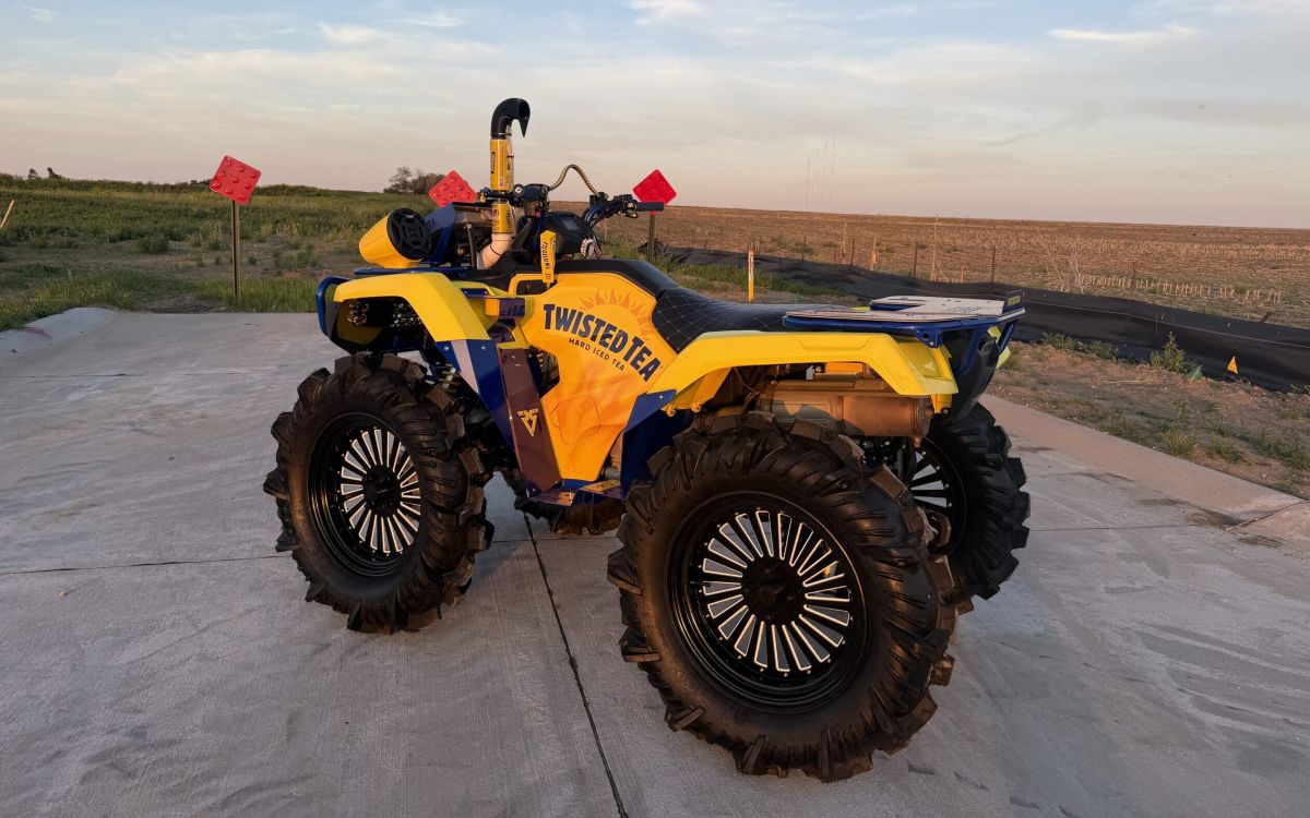 Stock2Stacked: Shawn Micheal’s 2023 Honda Rancher Is One Wild Twisted Tea Party